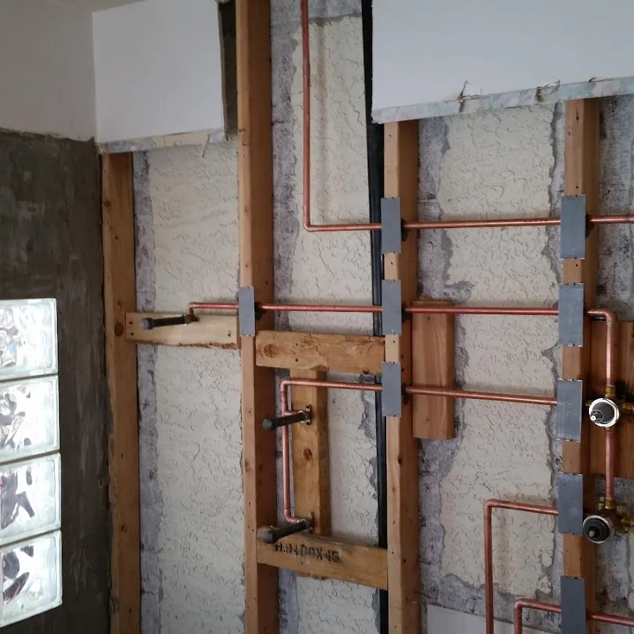 Copper pipe installation for Burst Pipe Repair in Burnt Mills